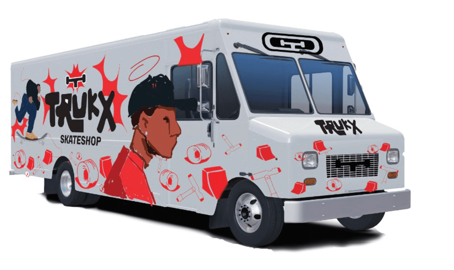 Truck wrap design